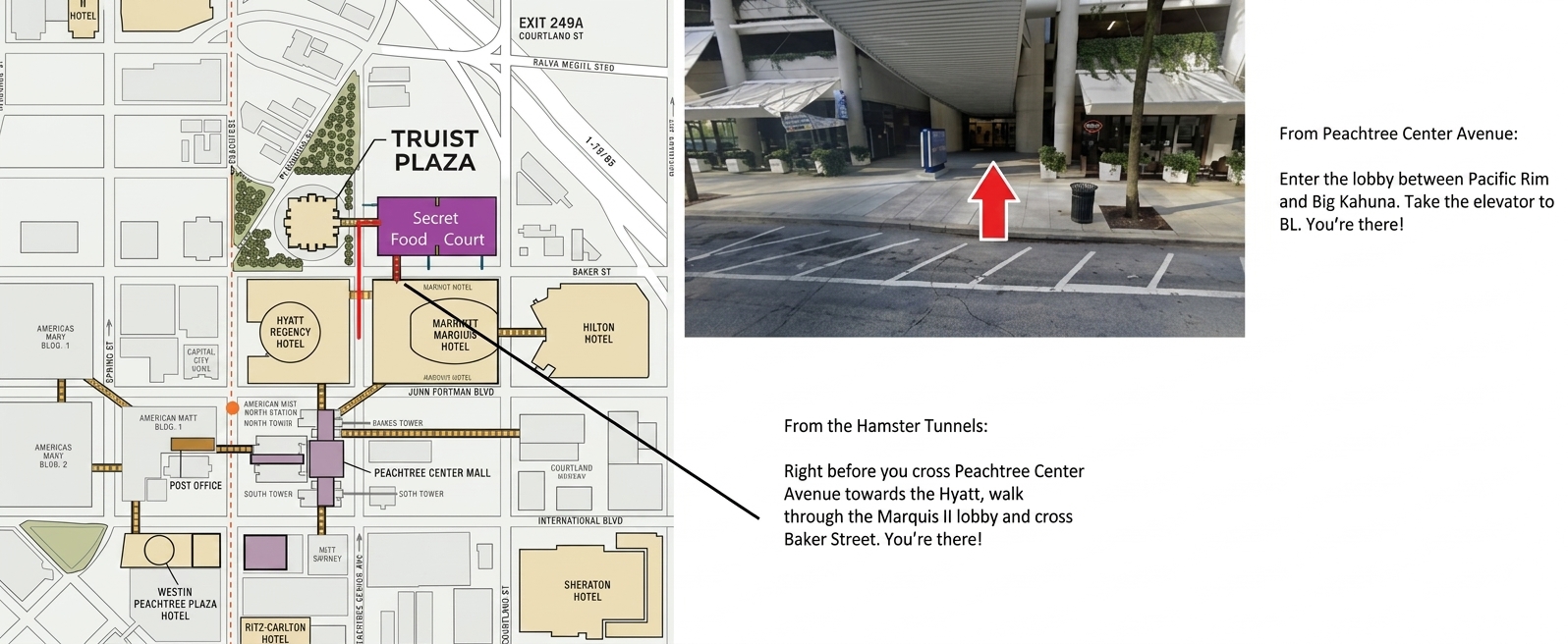 The Secret Food Court